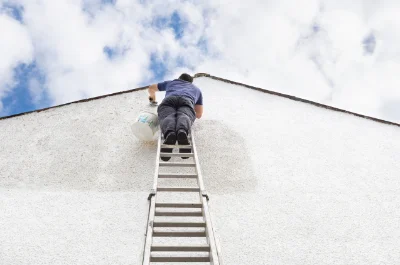 Peinture extérieure à Monterblanc — façades et ravalement
